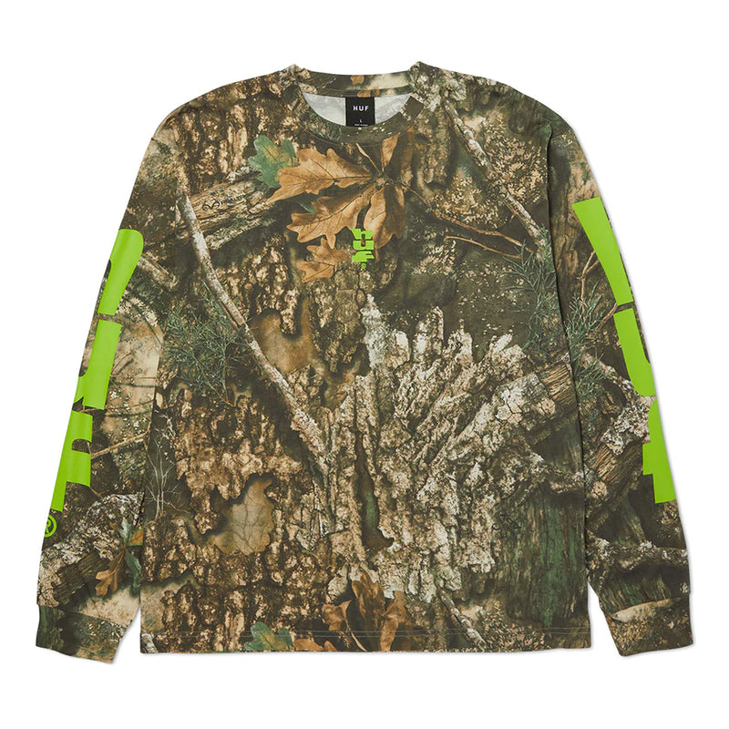 HUF Megablast Real Tree Long Sleeve T Shirt