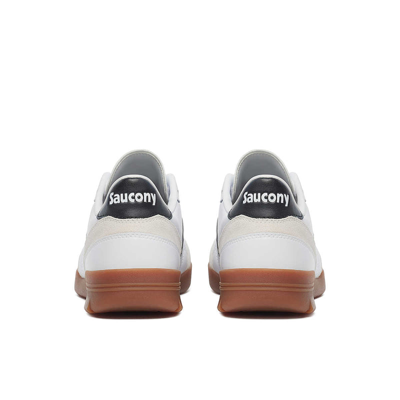 Saucony 586i Leather (White/Black)