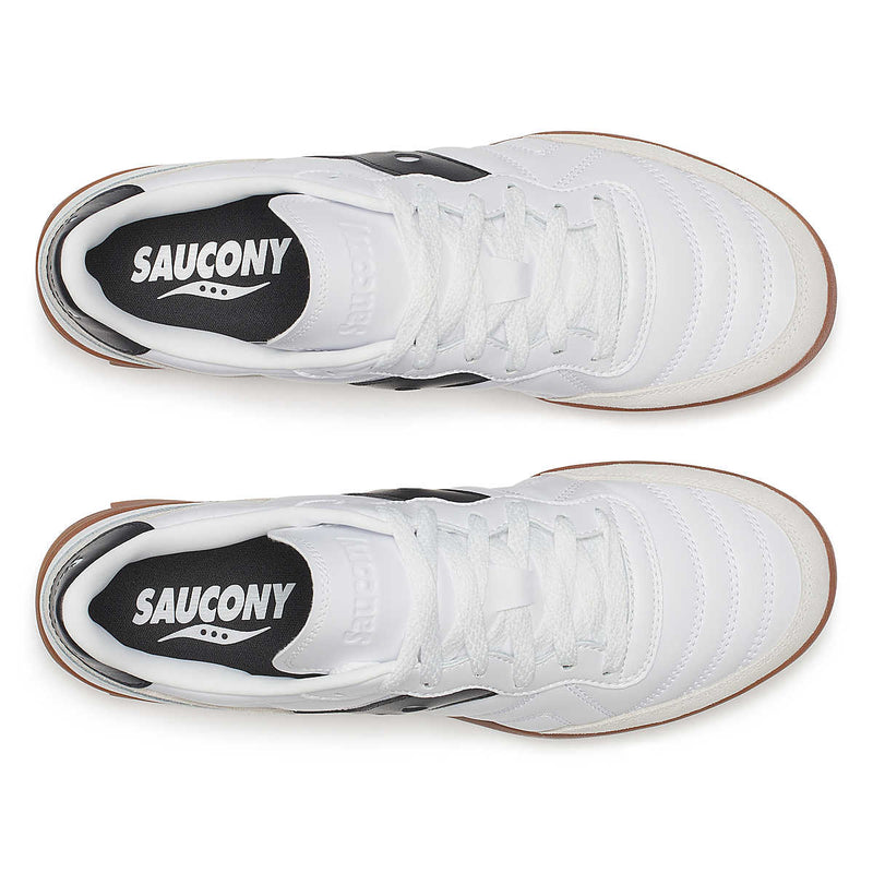 Saucony 586i Leather (White/Black)