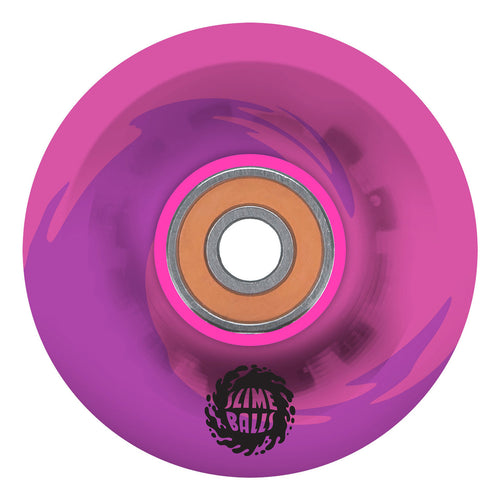 Santa Cruz Slime Balls Light Ups OG Pink/Purple 78a 60mm