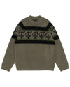 Sex Hippies OG Striped Brushed Mohair Sweater