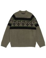 Sex Hippies OG Striped Brushed Mohair Sweater