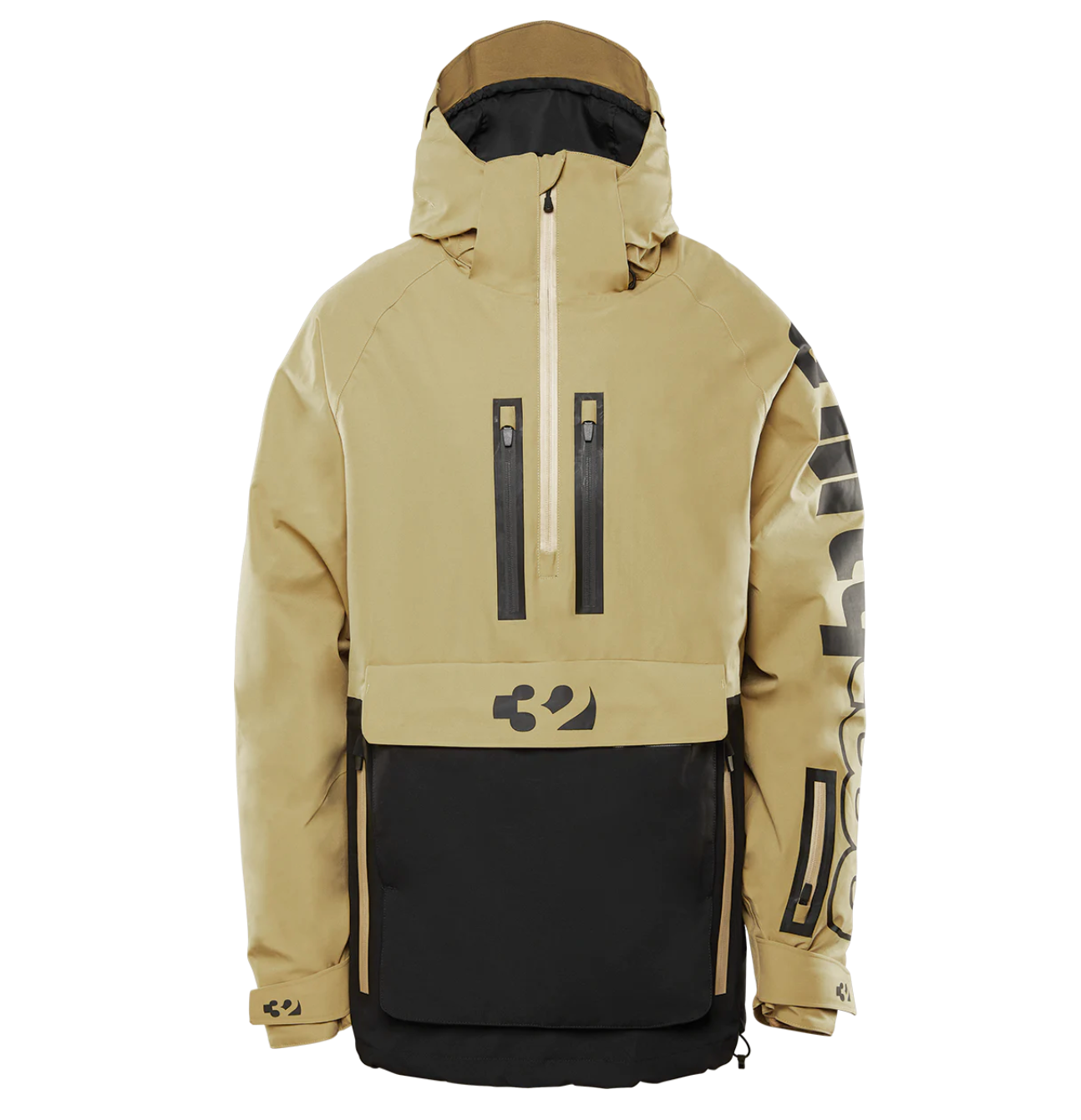 ThirtyTwo Men's Light Anorak Jacket x JP Black/Tan – Theory