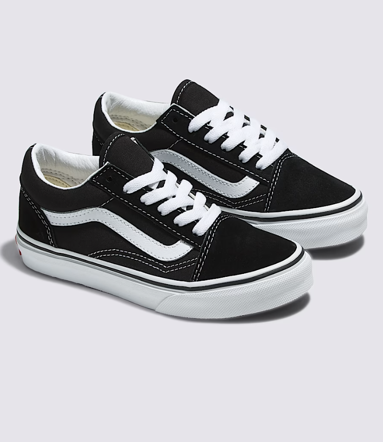 Vans Kids Old Skool (Black/White)