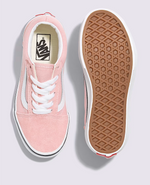 Vans Kids Old Skool (powder Pink/True White)