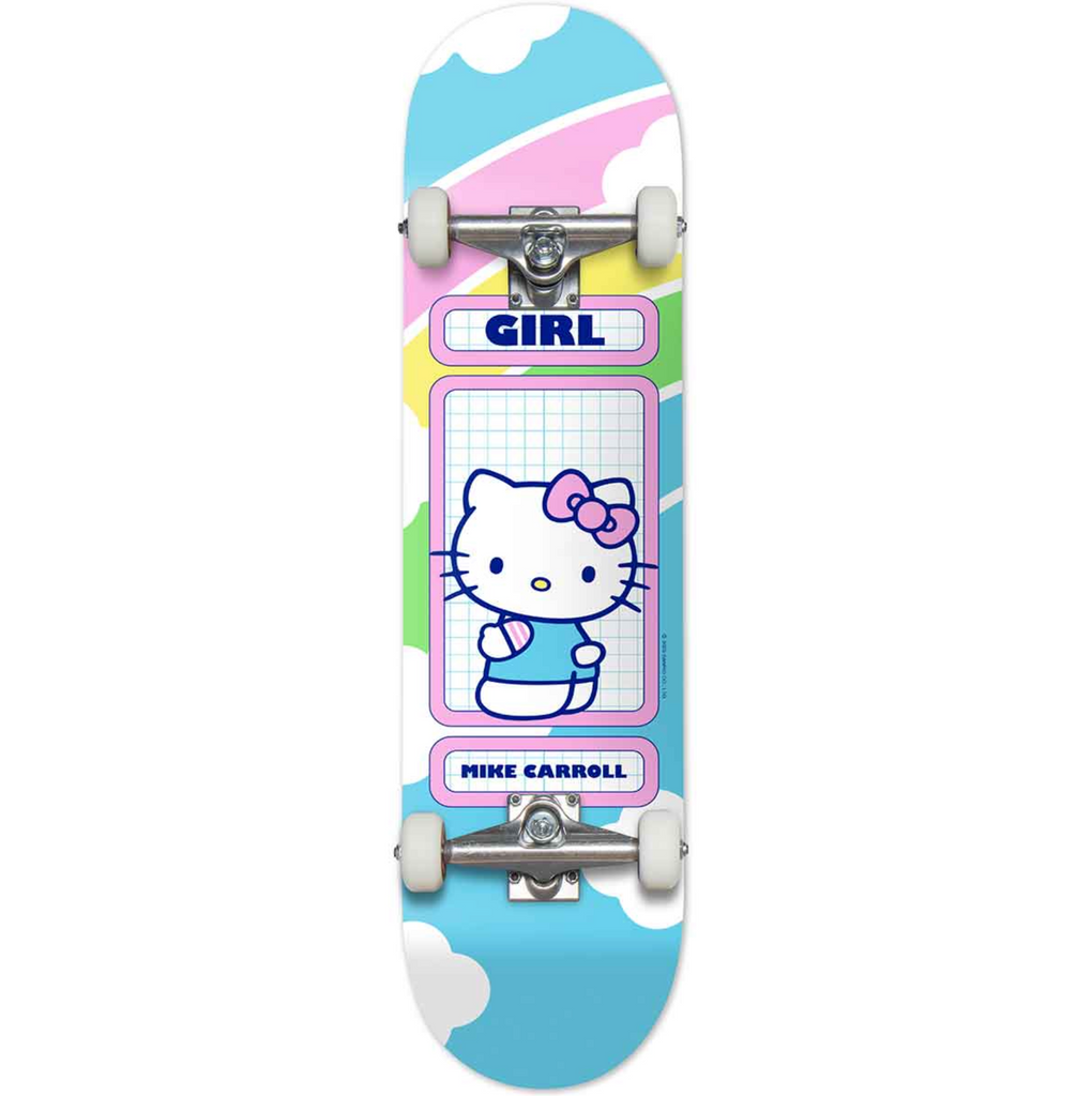 GIRL Mike Carroll Hello Kitty スケートボード Girl Mike Carroll Hello Kitty Complete Skateboard – Theory Skate Shop