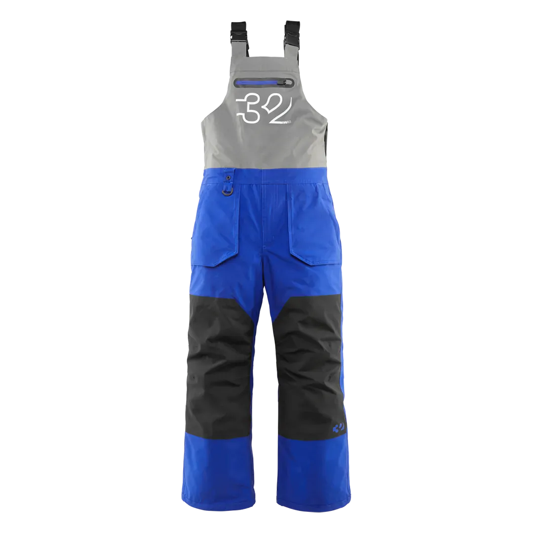 thirtytwo basement bib snowboard This sleek and versatile bib combines functionality with fashion to enhance your on thirtytwo Youth Basement Bib (Blue)