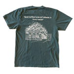 Bullshit Hardware x Theory T-shirt (Green/Off White)