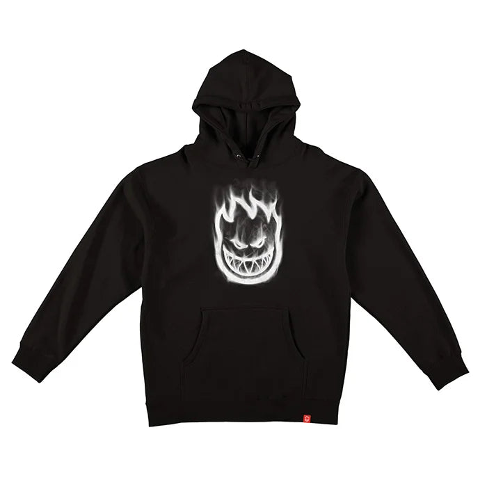 Spitfire Bighead Smoke Hoodie (Black)