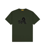 Dime Sunny T-Shirt Forest Green