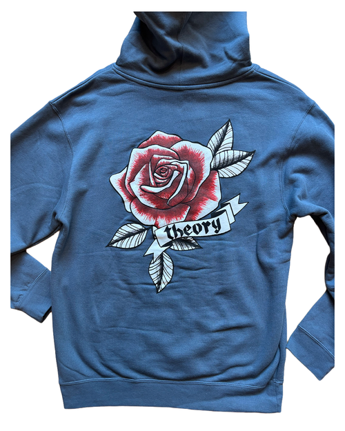 Theory Skate Shop Rose Hoody Slate/Blue