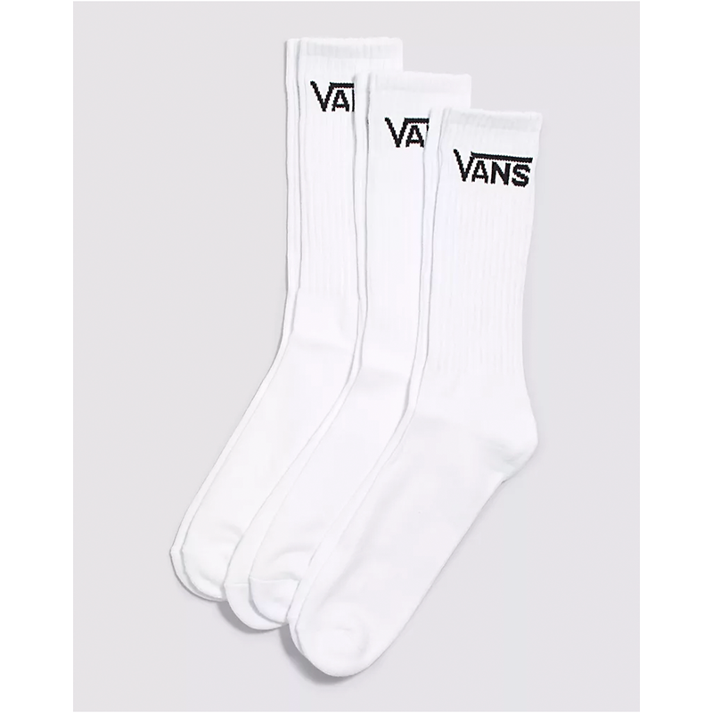 Vans Crew Sock 3 Pack White