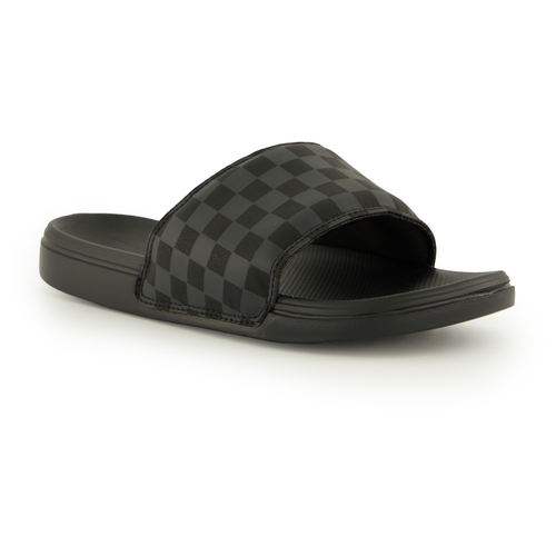 Vans Checkerboard La Costa Slide-On Sandal Black/Black