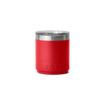 YETI Rambler 10 oz Stackable Lowball Rescue Red