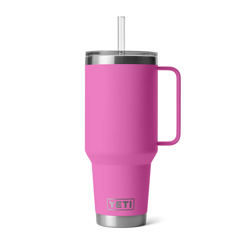 YETI Rambler 42 oz Straw Tumbler Wild Flower Fuchsia