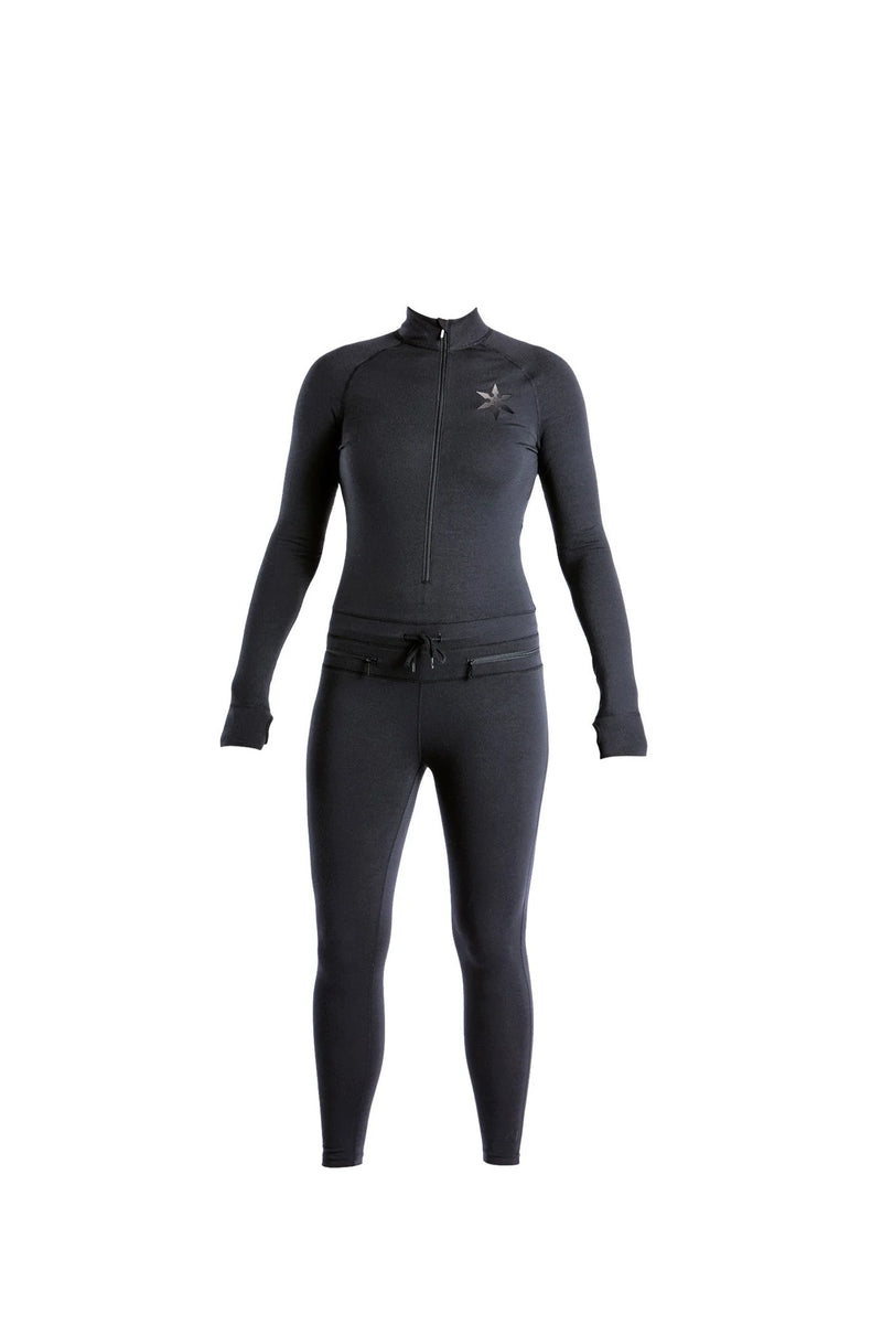 Airblaster Womens Hoodless Classic Ninja Suit Black