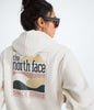 The North Face Womens Explore Since 66 Regular Hoodie White Dune