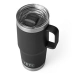YETI Rambler 20 Oz Travel Mug Stonghold Lid Black