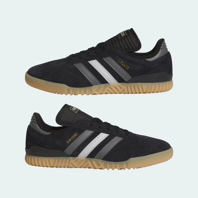 adidas Busenitz Indoor Super Core Black/Grey Four/Grey Two 8.5