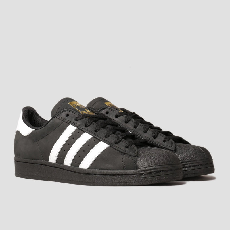 Adidas Superstar ADV Black/White/Gold Theory Skate Shop Adidas Superstar ADV Black/White/Gold Theory Skate Shop