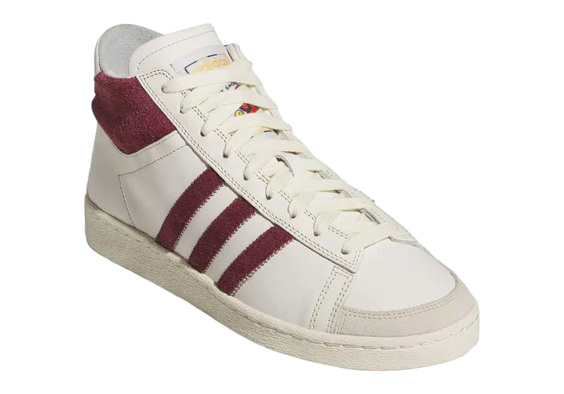 Adidas Jabbar Hi Shoe (Mark Gonzales) Chalk White / Shadow Red / Alumina