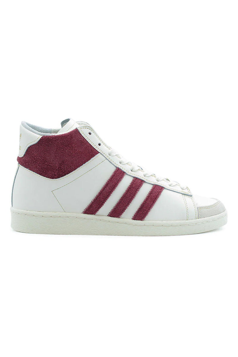 Adidas Jabbar Hi Shoe (Mark Gonzales) Chalk White / Shadow Red / Alumina