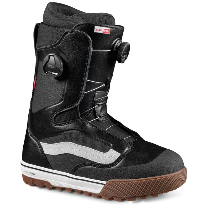 Vans Aura Pro Snowboard Boot Black/White