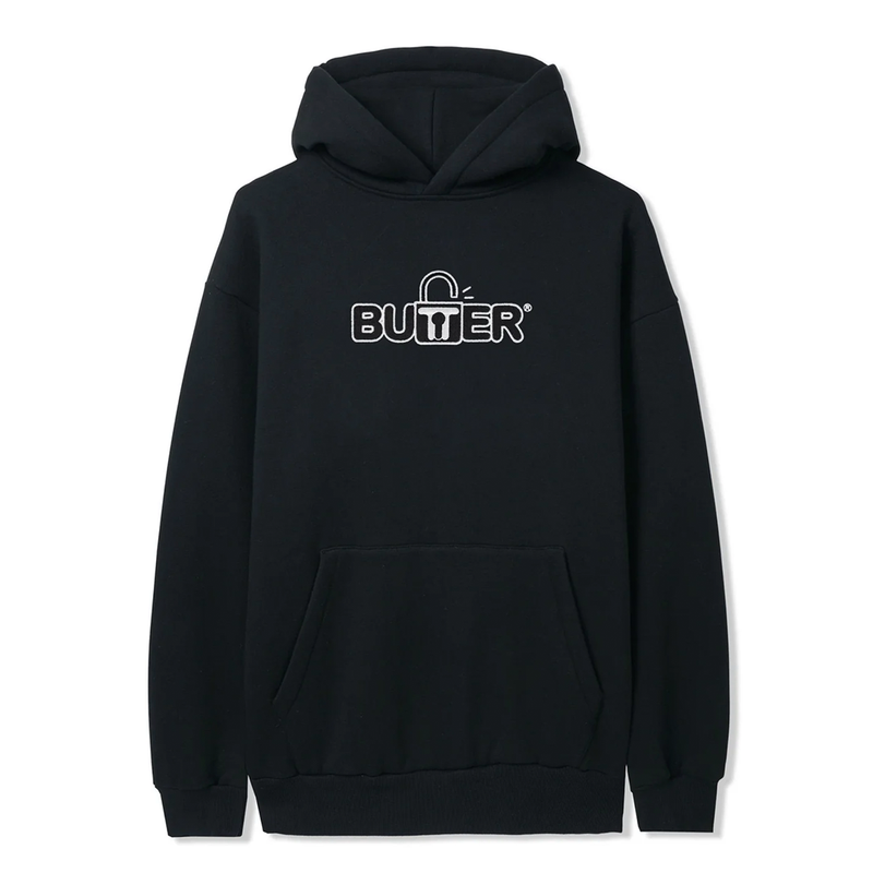 Butter Goods Lock Pullover Hood Black