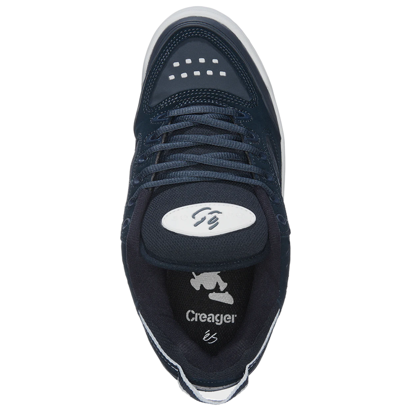 éS Creager Navy/White