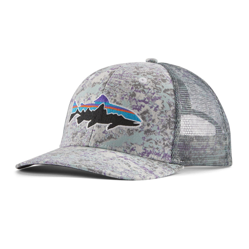 Patagonia Fitz Roy Trout Trucker Hat Rock Wash Thermal Blue