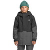 Volcom Youth Vernon Insulated Jacket (Back/Grey)