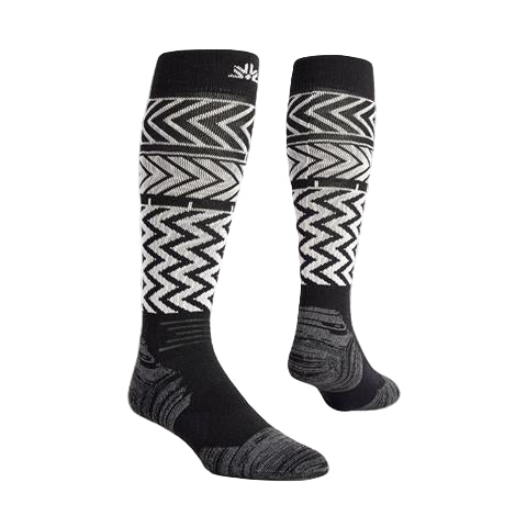 Autumn Service Snow Socks Chevron Natural