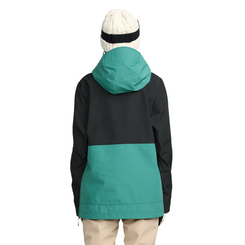 Volcom Women's Harlan Pullover Jacket (Spruce Green)