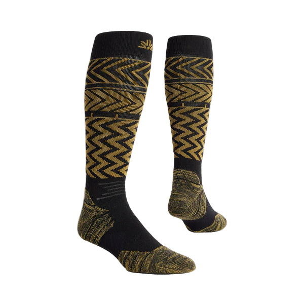 Autumn Service Snow Socks Chevron Army