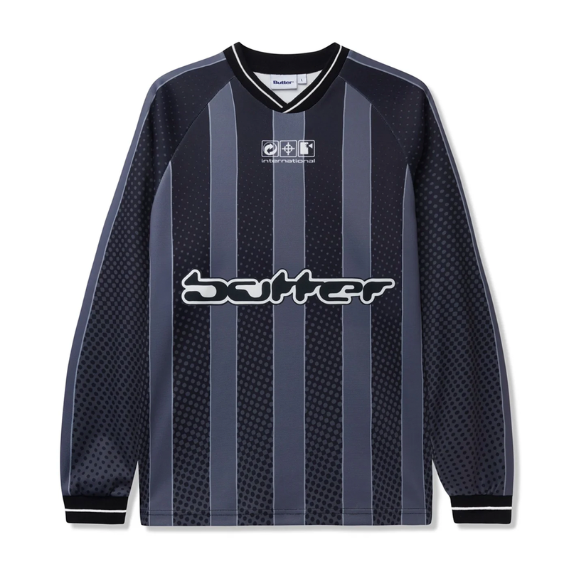 Butter Goods Corrosive LS Jersey Black