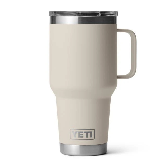 YETI Rambler 30 Oz Travel Mug Strong Hold Lid Cape Taupe