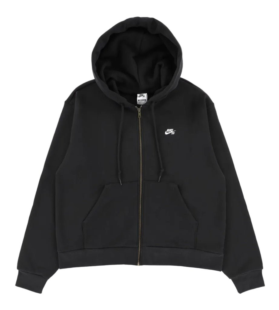 Nike SB Full Zip Skate Hoodie Black – Theory Skate Shop