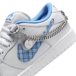 Nike SB Dunk Low Pro x Nicole Hause White and University Blue