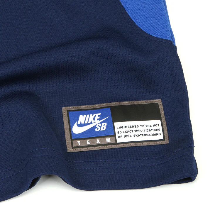 Nike SB DRI-FIT Skate Jersey - Blue Void/Game Royal-White Nike SB DRI-FIT Skate Jersey - Blue Void/Game Royal-White