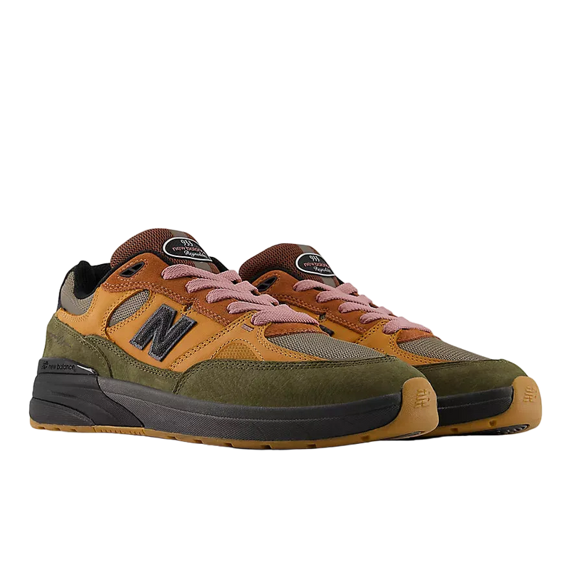 New Balance Numeric Reynolds 933 (Brown/Pink) – Theory Skate Shop