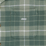 Obey Bigwig Simon Woven Flannel Shirt Lily Pad Multi