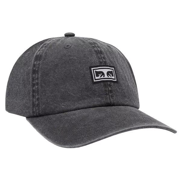 Obey Icon Eyes Pigment 6 Panel Pigment Black