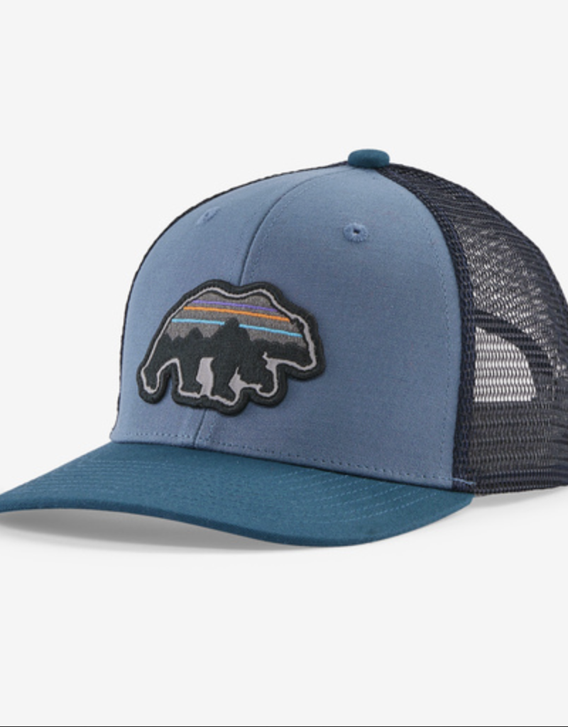 Patagonia Kids Trucker Hat Back for Good Bear/Pigeon Blue