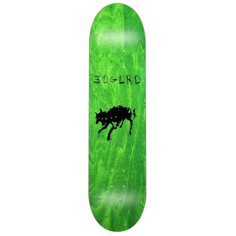 Edglrd Skateboards Hell Hound Green 8"