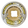 OJ Double Duro Chubbies Wheels (White/Gum) 56mm