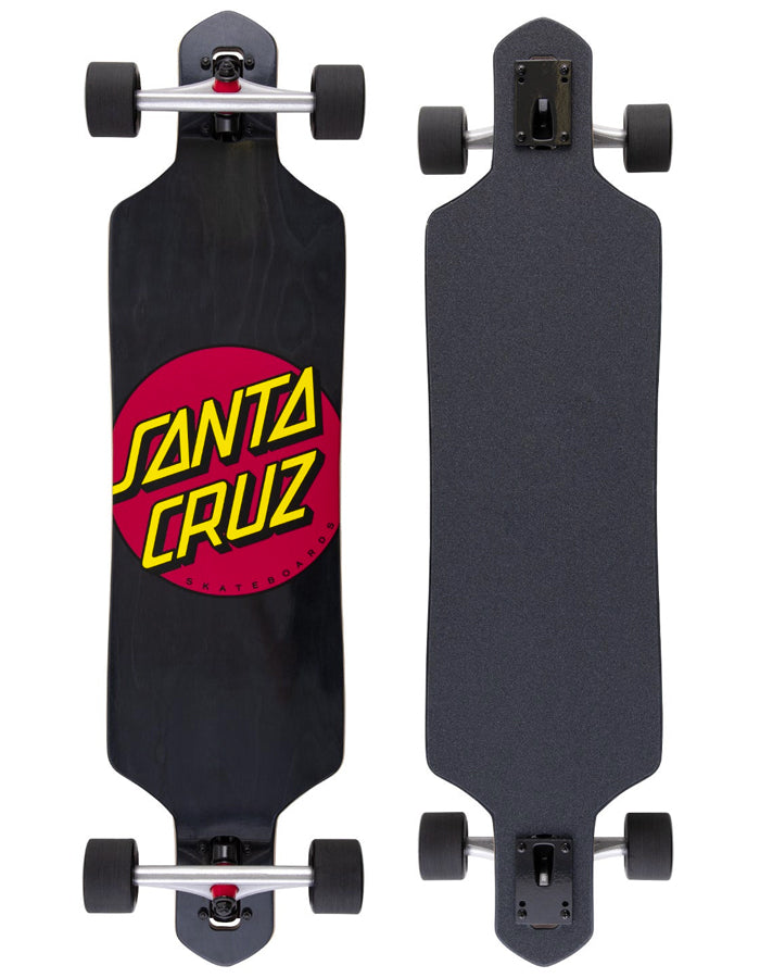 Santa Cruz 9" Classic Dot Drop Through Longboard