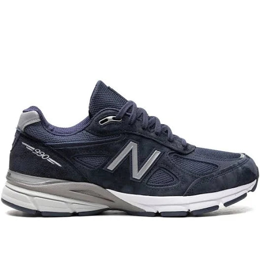 New Balance Made in USA 990v4 (Navy/Silver)