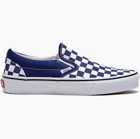 Vans Classic slip on (Navy Blue / White)
