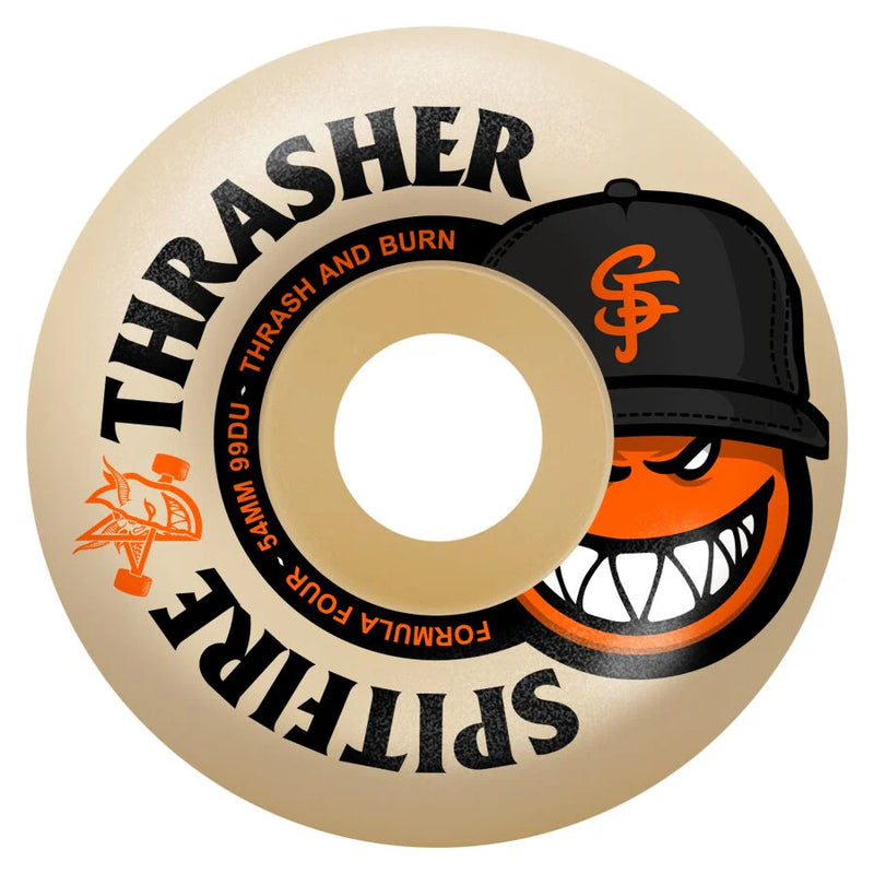 Spitfire Thrasher The City Radial Full Formula Four Wheels 54mm 99d