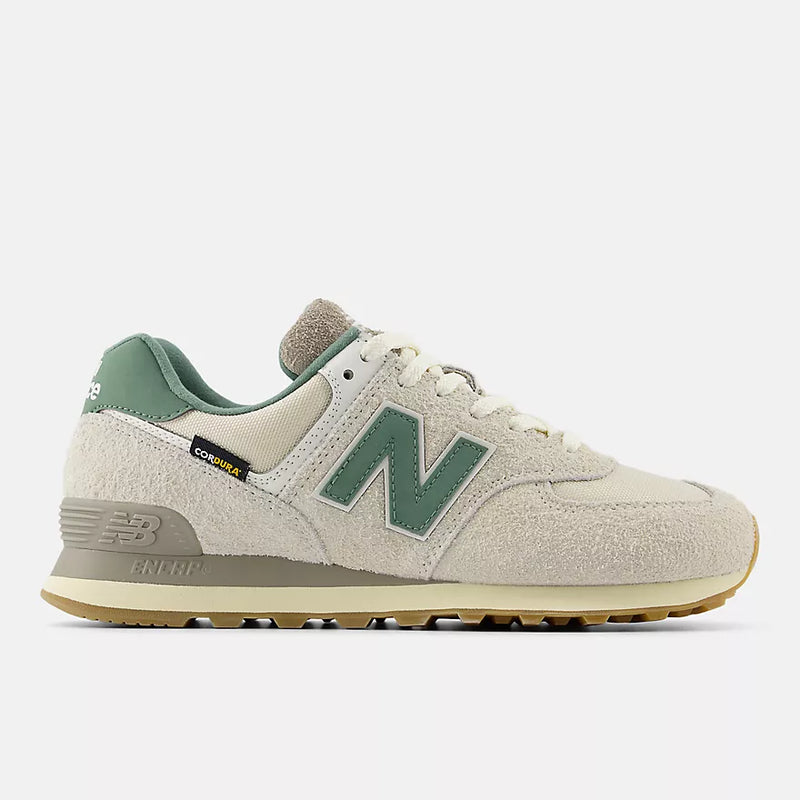 New Balance 574 (Green/White)